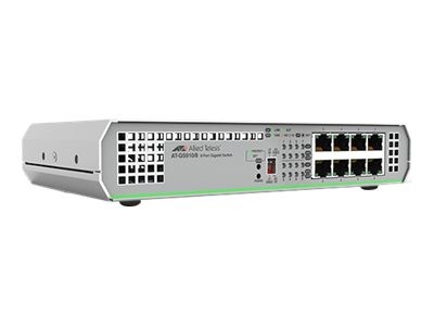ALLIED TELESIS UNMANAGED SWITSH 8 PORT INTERN AT-GS910/8-30