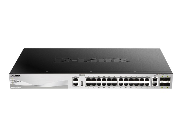 D-LINK 30-Port Layer 2+ Gigabit Stack Switch SI 24x 10/100/1000Mbit/s TP RJ DGS-3130-30TS/SI