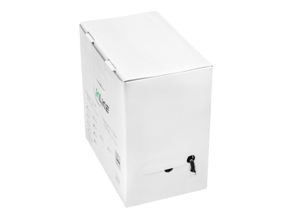 INLINE Aussen-Verlegekabel Cat.7a S/FTP PiMF 4x2x0.58 AWG23 1200MHz PE-Mant 70500P
