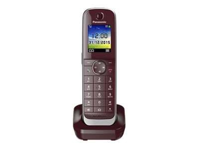 PANASONIC KX-TGJA30EXR weinrot, Mobilteil für TGJ310/320/322/323 ink. Lades KX-TGJA30EXR