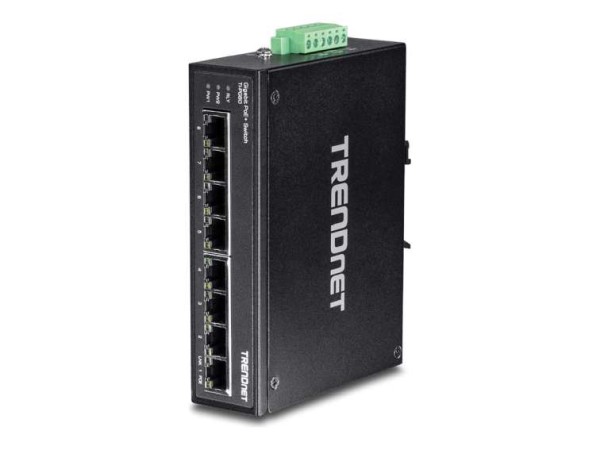 TRENDNET 8-PORT HARDENED IND. GIGABIT TI-PG80