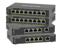 NETGEAR GS305EP 5-Port Gigabit Ethernet PoE+ Smart Managed Plus Switch, PoE GS305EP-100PES