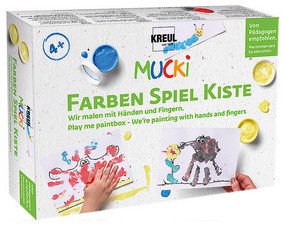 KREUL Fingerfarbe "MUCKI", 5 x 50 ml Set