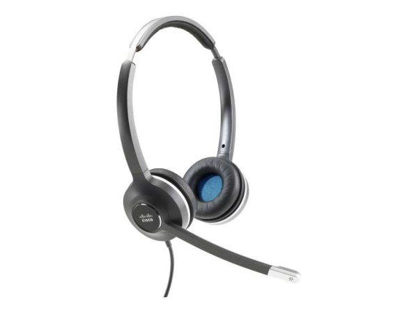 CISCO SYSTEMS 532 Wired Dual - Headset - On-Ear - kabelgebunden - für IP Ph CP-HS-W-532-RJ=