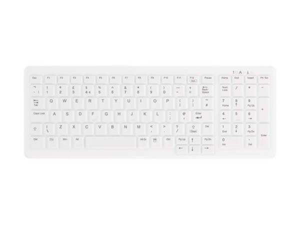 CHERRY ACTIVE KEY MTA AK-C7000 Wireless GB-Layout weiß IP68 AK-C7000F-FUS-W/UK