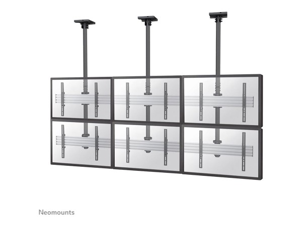 NEOMOUNTS NEOMOUNTS PRO Flat Screen Ceiling Mount - 3x2 (3 x horizontal/2 x vertical) - box 1/2 / 3