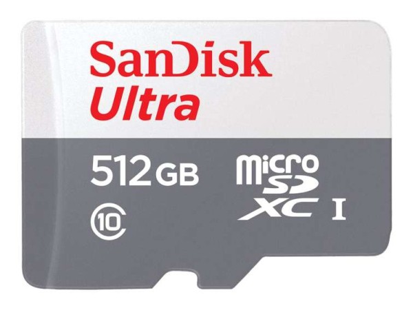 SANDISK CARD 512GB Ultra Lite White/Gray SDSQUNR-512G-GN3MN