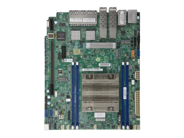 SUPERMICRO Barebone SuperServer 1U Intel Xeon D-2183IT (16C/32T) 2,2 GHz SY SYS-1019D-16C-RAN13TP+