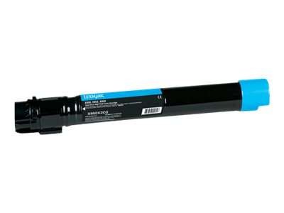 LEXMARK Besonders hohe Ergiebigkeit Cyan Tonerpatrone LCCP, LRP X950X2CG