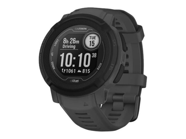 GARMIN GARMIN Instinct 2 - Dezl Edition - 45 mm - Mavericks - Sportuhr mit Band - Silikon - Handgelenkgröße