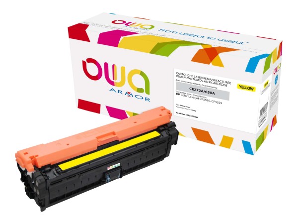 OWA Gelb wiederaufbereitet Tonerpatrone K15577OW