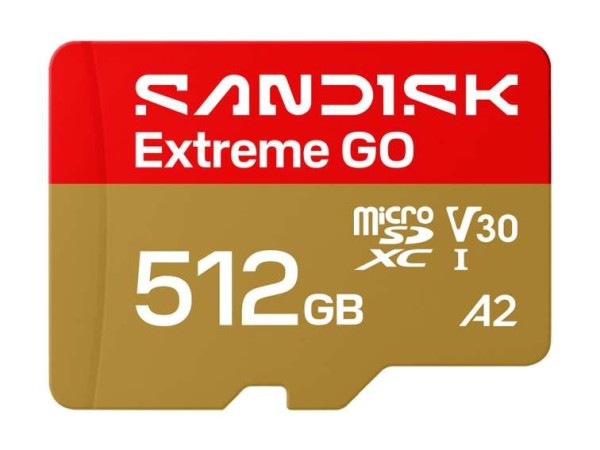 SANDISK Card Extreme MicroSD UHS-I 512GB 240MB/s SDSQXGN-512G-GN6MN