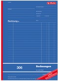 herlitz Formularbuch "Rechnung 306", DIN A4, 2 x 40 Blatt