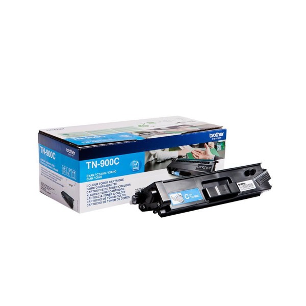 BROTHER BROTHER TN900CP - Cyan - Original - Tonerpatrone - für Brother HL-L9200CDWT, HL-L9300CDWTT, MFC-L955