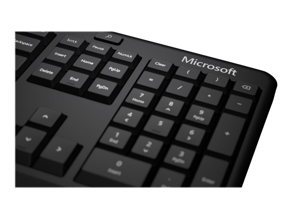 MICROSOFT MICROSOFT Ergonomic Keyboard FR-Layout, schwarz