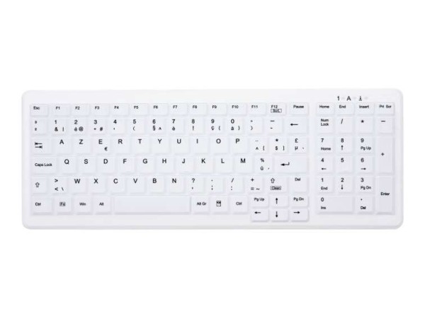 CHERRY ACTIVE KEY TAS AK-C7000F-FU1-W/BE BE-Layout weiß AK-C7000F-FU1-W/BE