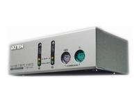ATEN CS82A KVM Switch 2-fach PS/2-Eingabegeräte und VGA-Grafik CS82A