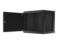 LANBERG LANBERG Rack Wandschrank 19" 9U/600X450 Metalltür schwarz LANBERG LANBERG Rack Wandschrank 19" 9U/600X450 Metalltür schwarz