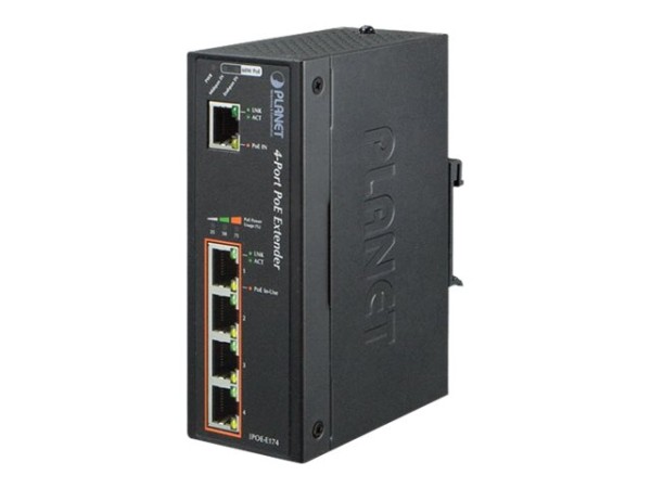 PLANET TECHNOLOGY 1-PORT GIGABIT POE EXTENDER IPOE-E174