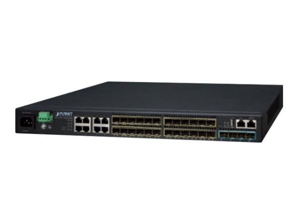 PLANET TECHNOLOGY LAYER 3 16-PORT 100/1000X SFP SGS-6341-16S8C4XR