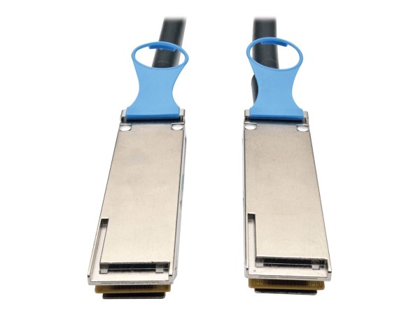 EATON EATON TRIPPLITE QSFP28 to QSFP28 100GbE Passive DAC Cable M/M QSFP-100G-CU3M Compatible 3M 9,84 ft.