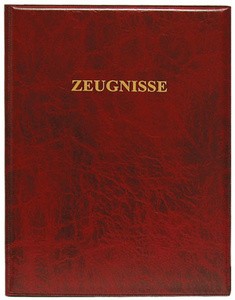 ROTH Zeugnisringbuch, Kunststoff, DIN A4, dunkelblau