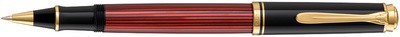 Pelikan Tintenroller "Souverän 400", schwarz/rot