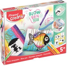 Maped Creativ Pustestift-Set BLOW PEN "Fil'Art", 22-teilig