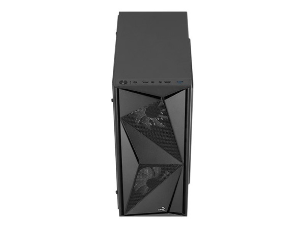 AEROCOOL Midi Glider Cosmo Black MicroATX/ATX/MiniITX ACCM-PV22023.11