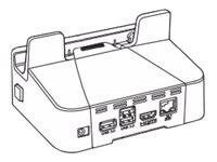 ZEBRA 1-SLOT DOCK W/RUGGED IO ADAPTE CRD-ET5X-1SCOM2R