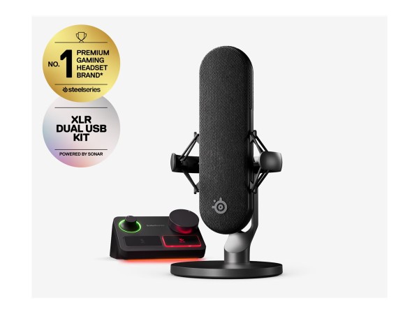 STEELSERIES Alias Pro (schwarz, XLR, USB-C, Klinke) 61597