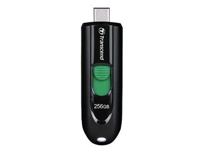 TRANSCEND TRANSCEND 256GB USB3.2 Pen Drive Type-C Capless Black