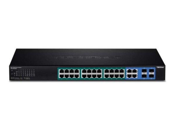 Trendnet 28-Port Gigabit Web Smart PoE+ Switch TPE-2840WS