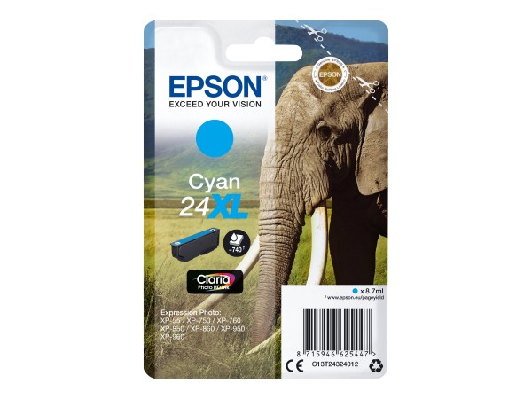 EPSON EPSON 24XL XL Cyan Tintenpatrone