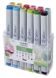 COPIC Marker classic, 12er Set Frühlingsfarben