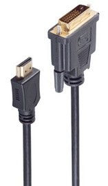 shiverpeaks BASIC-S HDMI - DVI-D 24+1 Kabel, Länge: 5,0 m