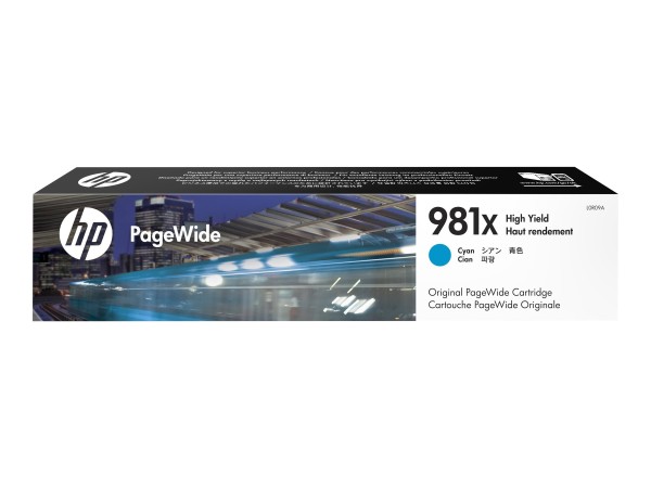 HP HP 981X Cyan PageWide Tintenpatrone