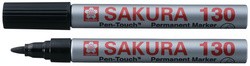 SAKURA Permanent-Marker Pen-touch 130, 1,2 mm, rot