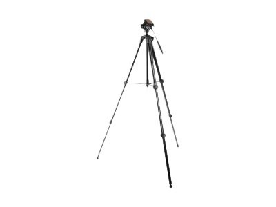 WALSER WALIMEX FW-3970 Semi-Pro Stativ mit Neiger, 172cm