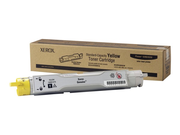 XEROX Standard Capacity Phaser 6300/6350 Gelb Tonerpatrone 106R01075