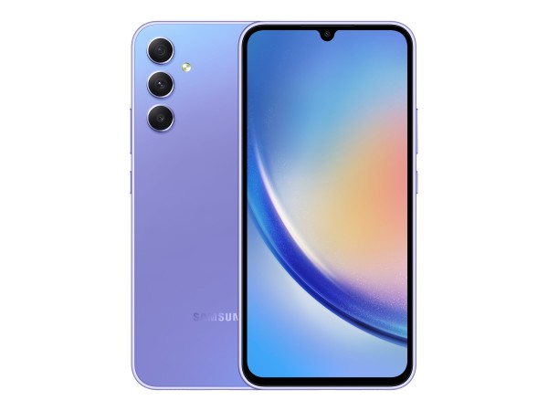 SAMSUNG Galaxy A34 128GB Purple 6.6" 5G (6GB) Android SM-A346BLVAEUB