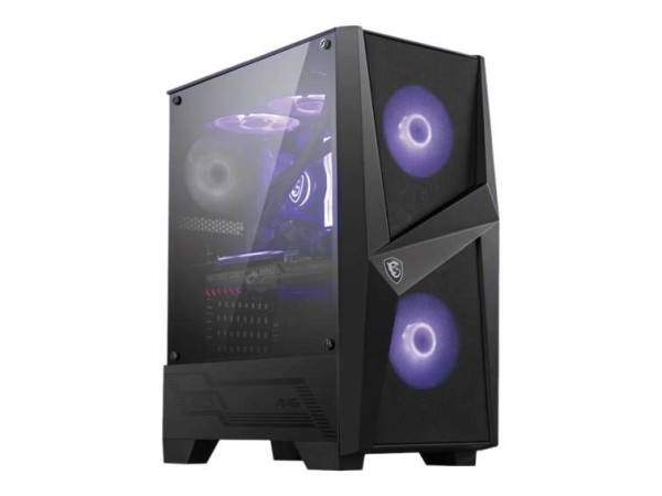 MSI Midi MAG Forge 100M (B/Tempered Glas/RGB Fan) 306-7G03M21-809