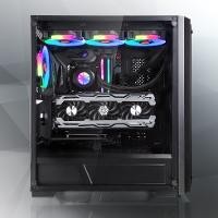 RAIJINTEK RAIJINTEK PONOS TG4, Desktop, PC, Schwarz