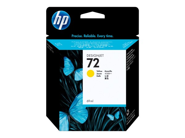 HP HP 72 Gelb Tintenpatrone