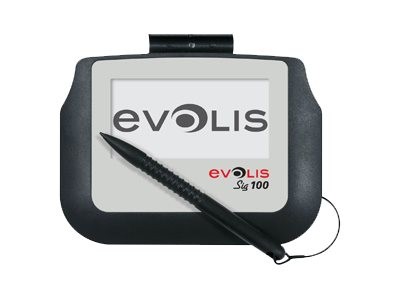 EVOLIS EVOLIS Signature 100 - Unterschriften-Terminal mit LCD Anzeige - 4,7 x 9,5 cm - verkabelt - USB (ST-
