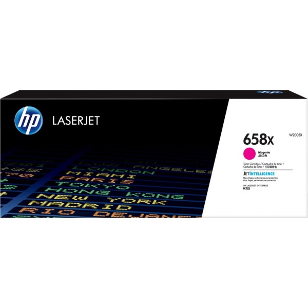 HP HP 658X Mgn Contract LaserJet Toner Crtg