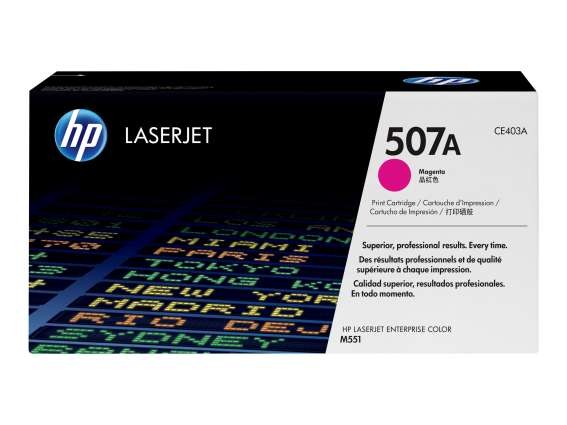 HP 507A Magenta LaserJet Tonerpatrone (CE403A) CE403A