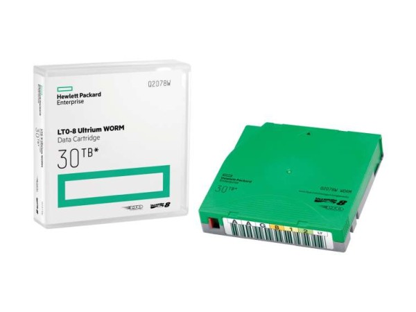 HPE Data Cart/LTO-8 Ultrium 30TB WORM Q2078W