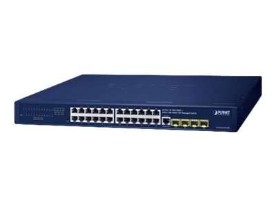 PLANET TECHNOLOGY IPv4/IPv6, 24-Port GS-4210-24T4SR