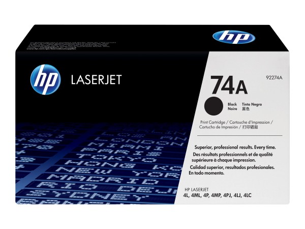 HP HP LaserJet 74A Schwarz LaserJet Tonerpatrone (92274A)